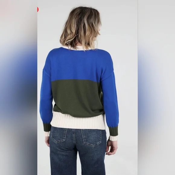 SKFK Harria Sweater, Deep Green Size 10 - Picture 5 of 8